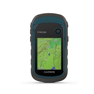 Navegador GPS portátil resistente, resistente al agua, para senderismo al aire libre, color negro/azul marino, sistema de navegación portátil y duradero para camping.