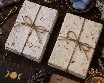 Handmade Ritual Spell Paper | Manifestation & Banishing Petition Sheets