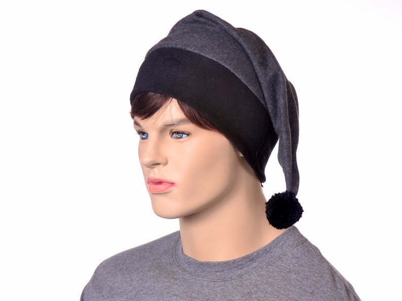 Gray Stocking Cap Adult Mens Womens Hat 