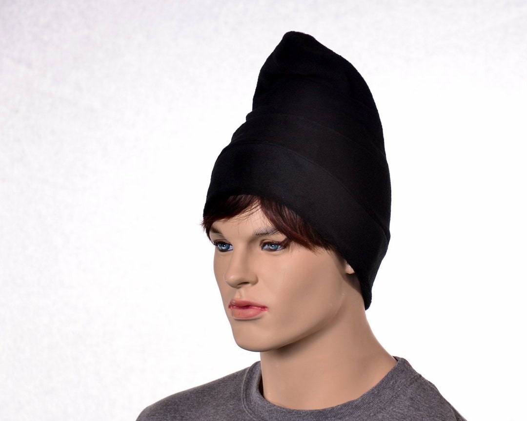 Phrygian Cap Black Liberty Hat Mens Women Fleece Costume - Etsy