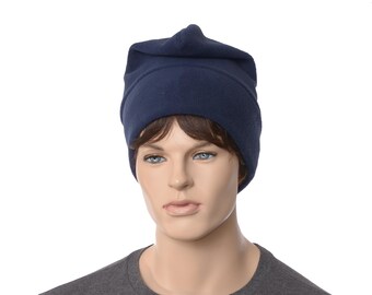 Phrygian Cap Navy Blue Liberty Cap Man  Woman Hat Fleece Watchman Cosplay Option Cockade Patriotic Historical Handmade