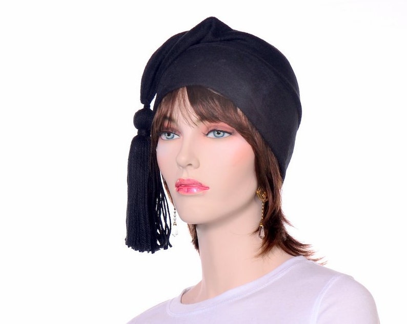 Black Phrygian Cap Tassel Liberty Hat Fleece Mens or Women - Etsy