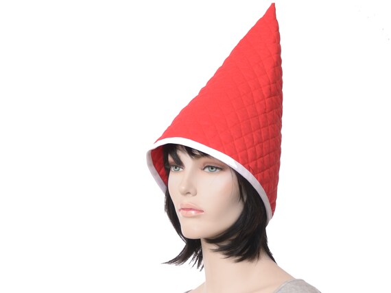 Gnome Hat Adult White Gnome Hat Adult White
