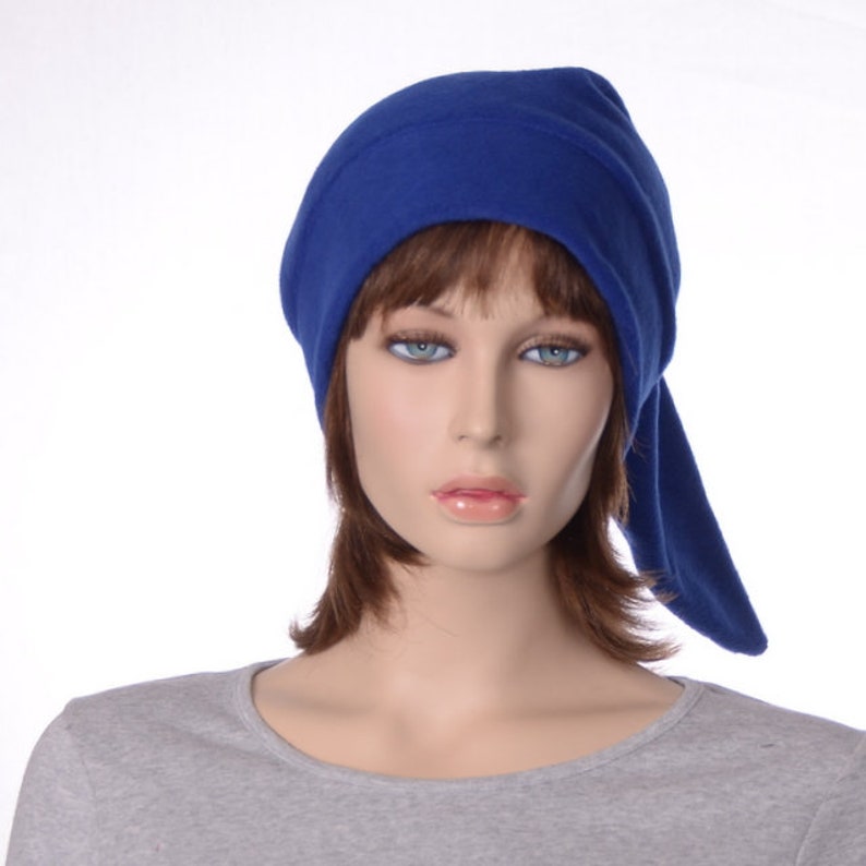 Royal Blue Elf Hat 2 Ft Long Pointed Beanie Fleece Costume Cap | Etsy