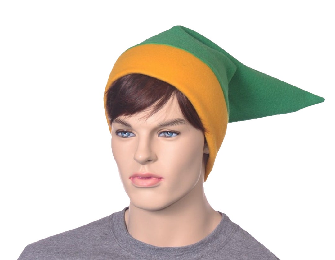 Elf Cap Gold Adult Woman Man Pointed Hat RPG Gamer Beanie Geek Etsy
