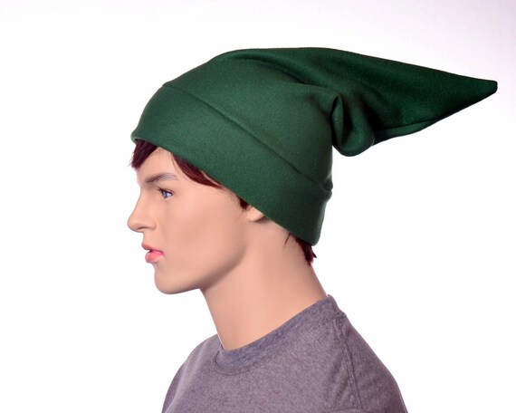 Elf Hatgreen Fleece Short Pointed 