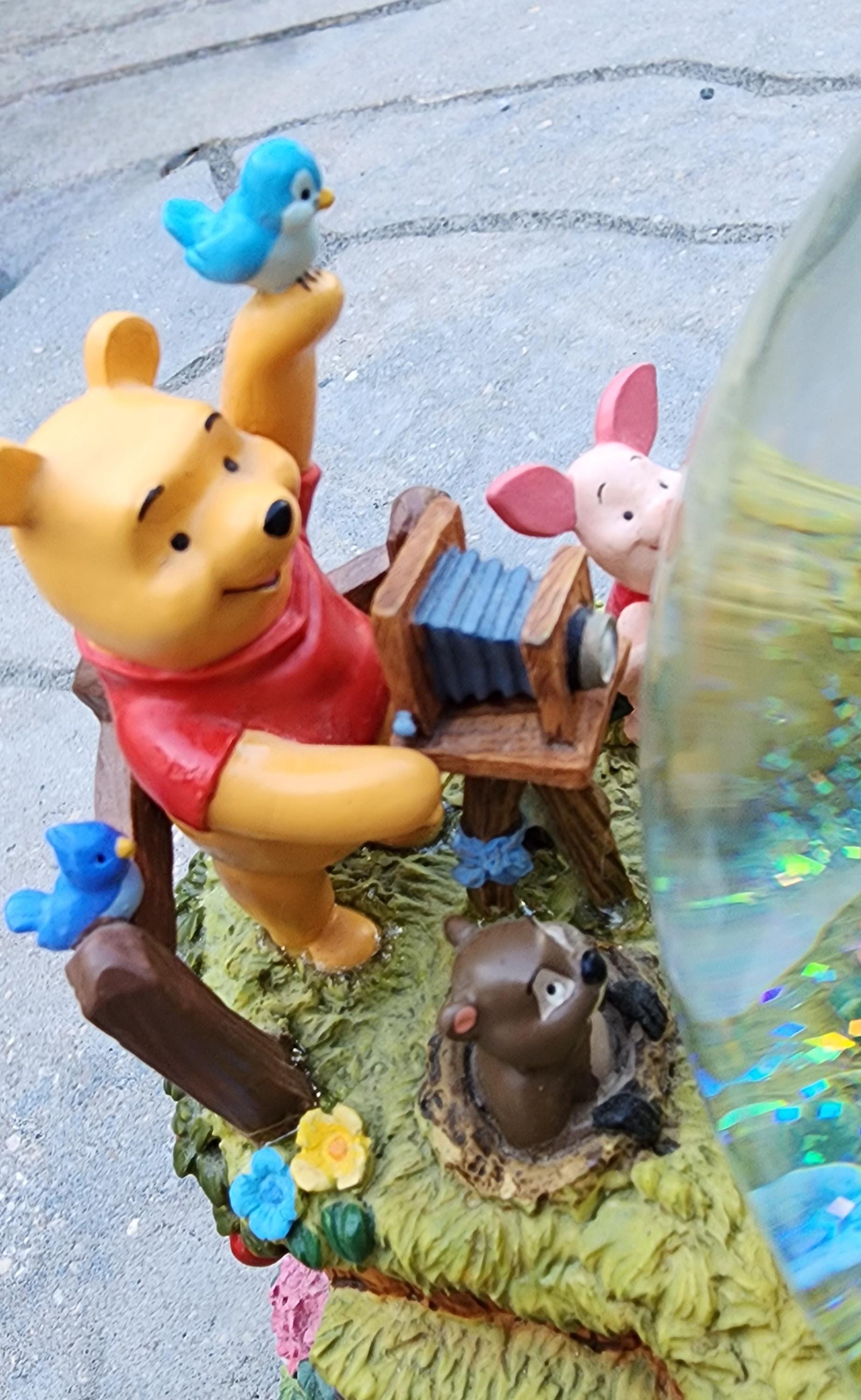 Winnie the Pooh Musical Snow Globe - Etsy Canada