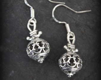 Festival étnico Damas Regalo Gota De Latón Aro Pendientes-boho Steampunk