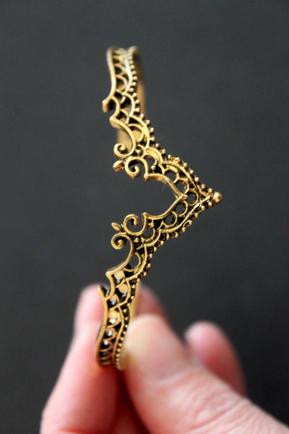 INDIAN ARCH Inspired Cuff Bracelet/ Bohemian Stacking Cuff Etsy