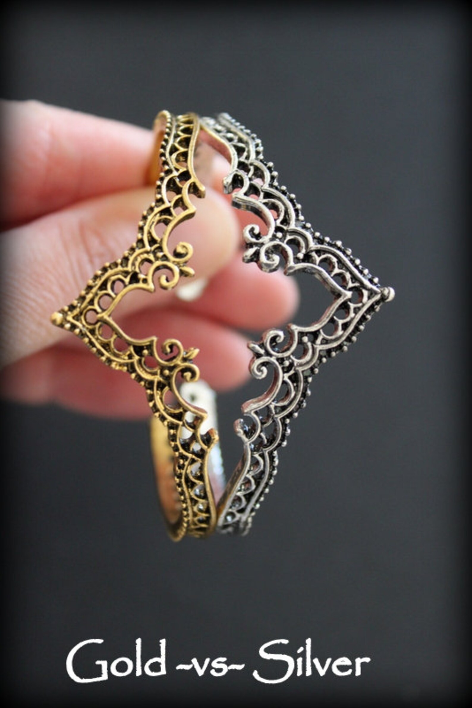 INDIAN ARCH Inspired Cuff Bracelet/ Bohemian Stacking Cuff Etsy