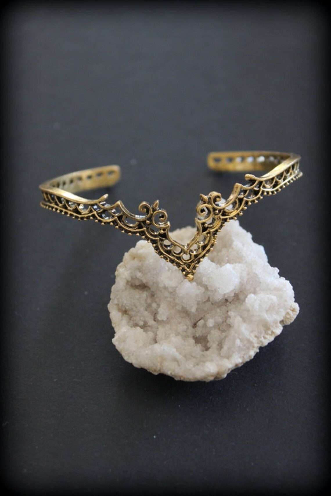 INDIAN ARCH Inspired Cuff Bracelet/ Bohemian Stacking Cuff Etsy