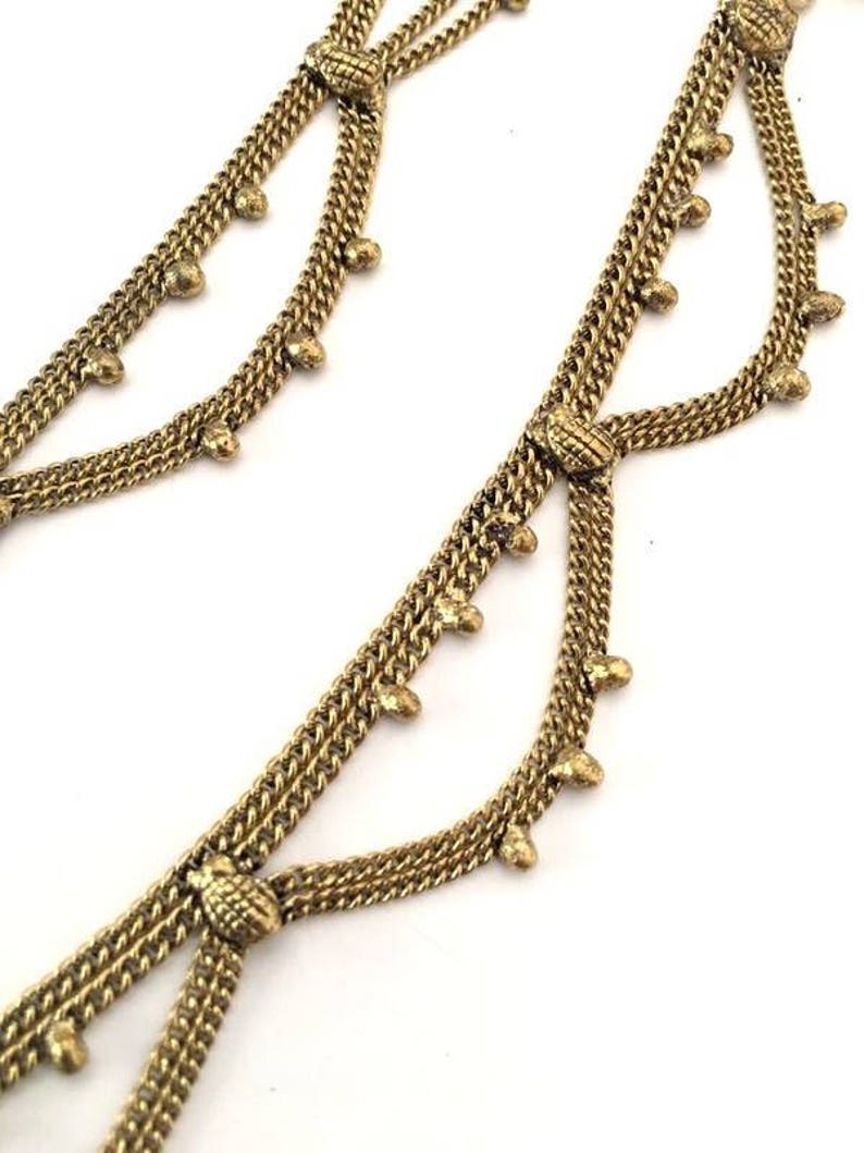 Brass anklets Tiny drops Indian Gypsy Dancer Anklets Boho Anklet Beach wedding foot jewelry Vintage Style Brass Plated Jingle Anklet
