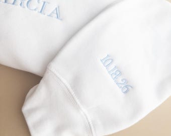 Sudadera bordada personalizada "Futura Señora": regalo para la futura novia