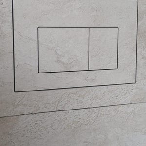 Botão de descarga oculto para Geberit SIGMA /DELTA/ OMEGA/Alca-drain/Mexen/Tece/