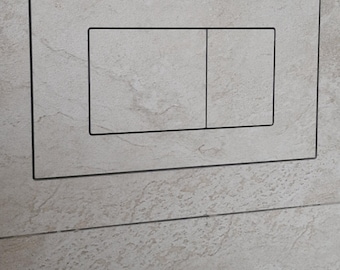 Botón de descarga oculto para Geberit SIGMA /DELTA/ OMEGA/Alca-drain/Mexen/Tece/