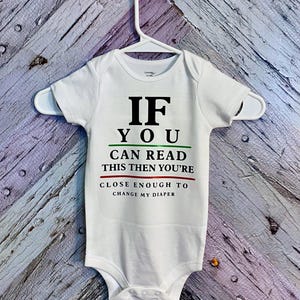 Funny Gender Neutral Baby Onesie