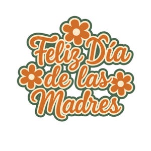 Feliz Dia De Las Madres Svg | Happy Mother's Day Svg | Digital Download | Layered Mother's Day Cake Topper Svg | Mother's Day Svg