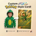 Custom Holographic Pokémon-Style Trading Card – Personalized Card, Real Printed Gift product logo