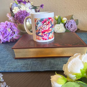 Taza de algodón de azúcar Helluva Boss