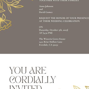 DIY Wedding Invitations
