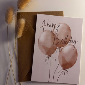 Karte - Happy Birthday