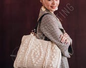Crochet Tote Bag Pattern PDF | Textured Summer Bag | Instant Download