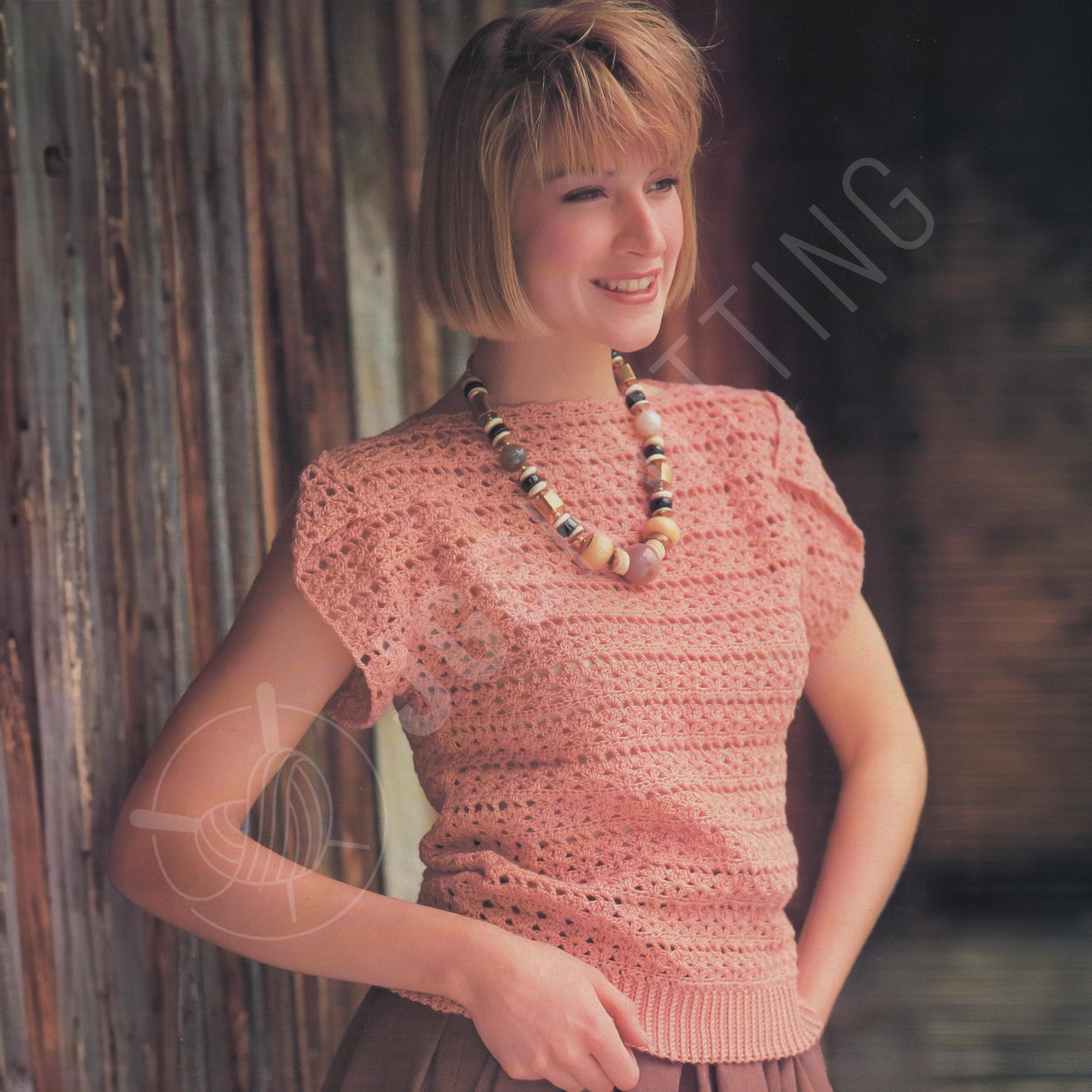 30 Summer Top Crochet Patterns: Chic Styles for Warm-Weather Dressing 33 Easy Lace Vintage Blouse Pattern