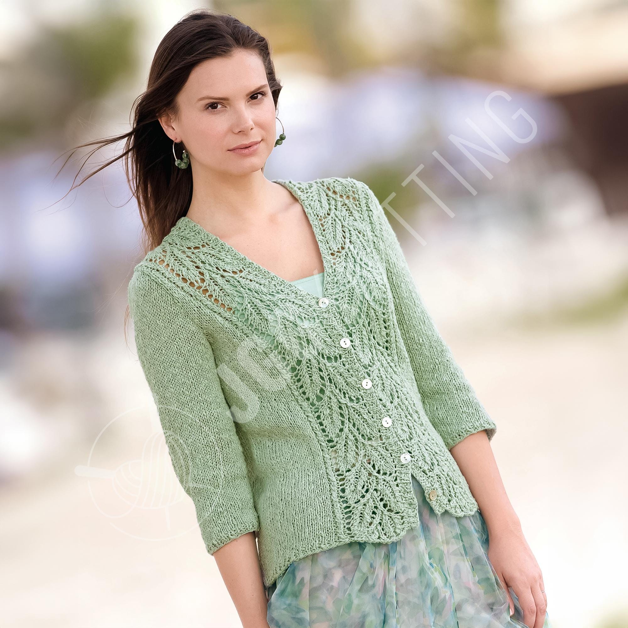Leaf Pattern Top - Etsy