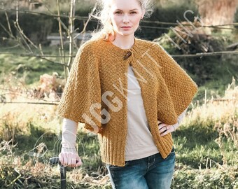 NW Scialle Wrap Poncho Cape Open Front Cardigan Blanket Wraps per l'autunno e l'inverno per Le Donne (S-1 NW Scialle Wrap Poncho Cape Open Front Cardigan Blanket Wraps per l'autunno e l'inverno per Le Donne (S-1