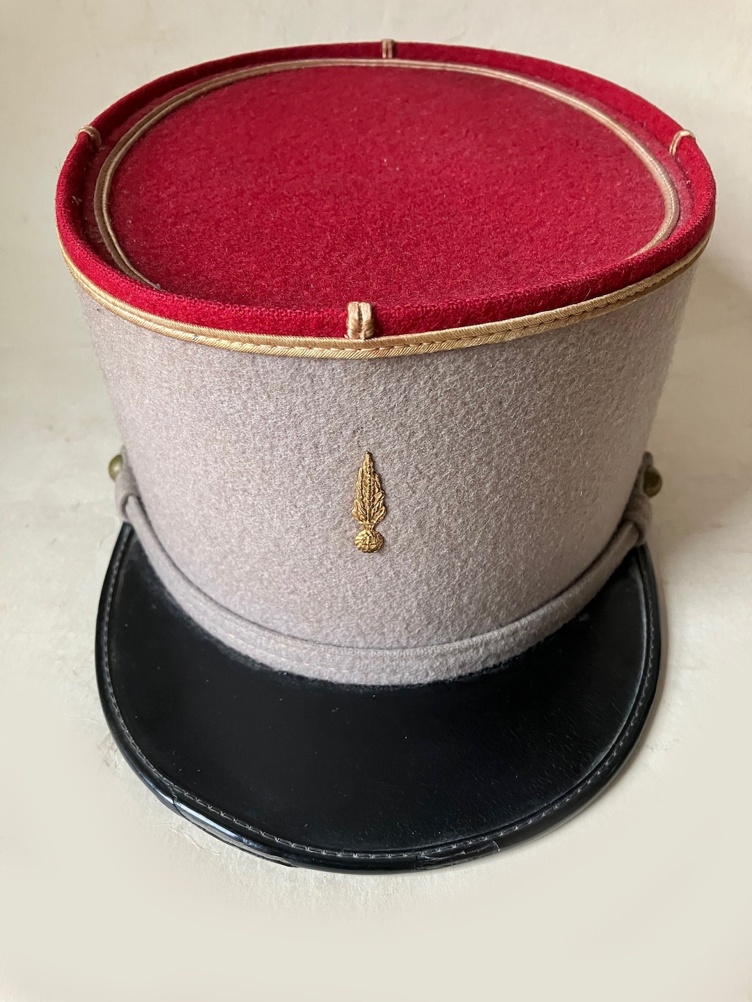 Vintage Military Kepi Hat Academie Militaire Saint-cyr Coetquidan - Etsy UK
