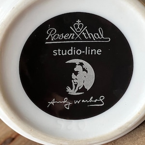 Rosenthal Andy Warhol - Etsy