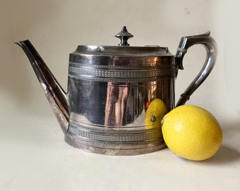 1900 John Dixon & Sons silver plate Sheffield teapot