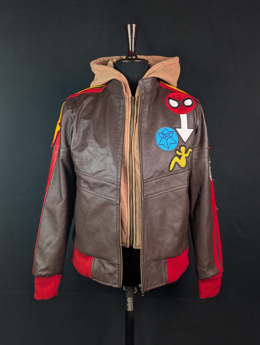 Spider-man Photographer Jacket – Marvel Rivals Inspired Leather