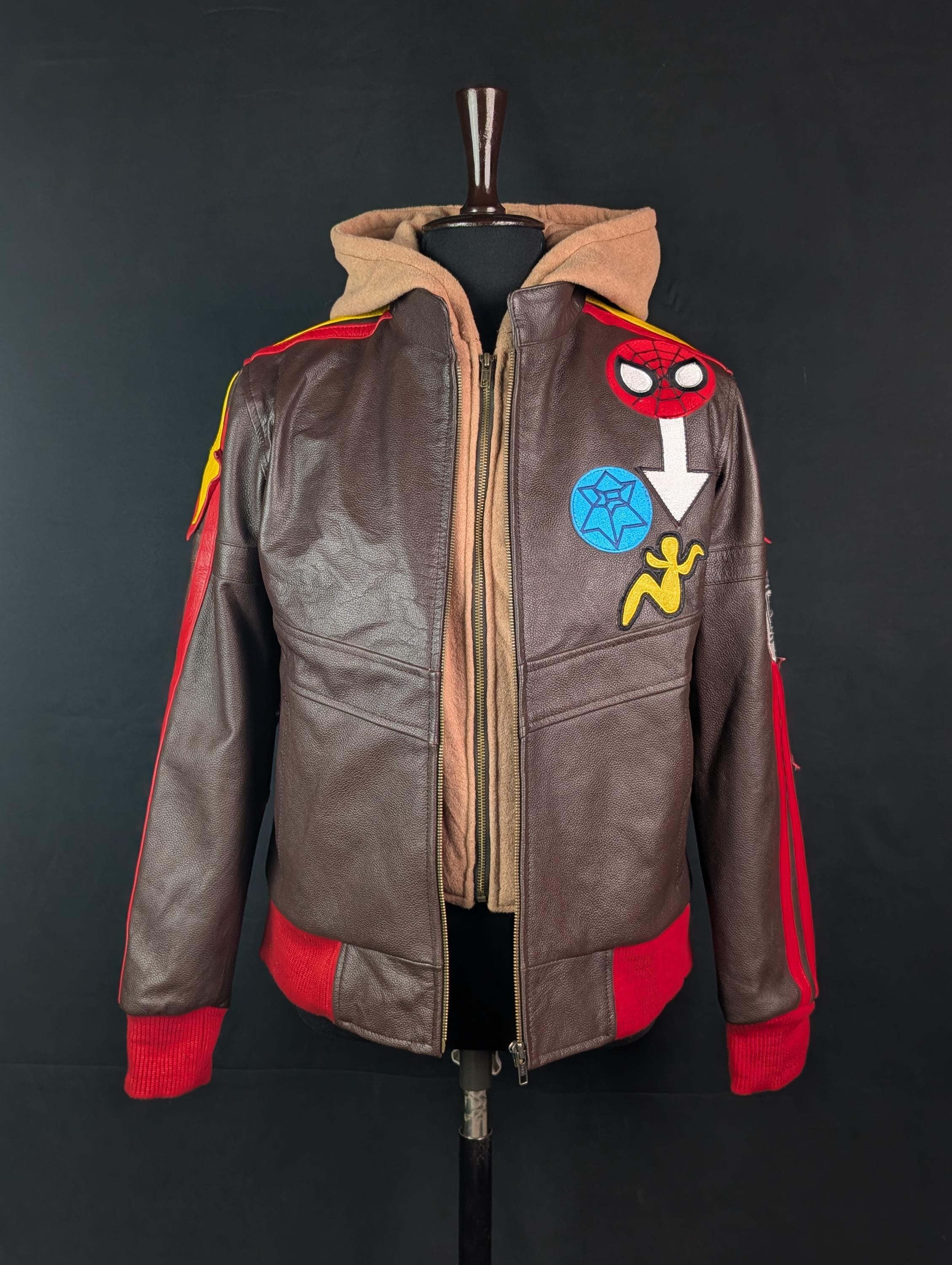 Spider-man Photographer Jacket – Marvel Rivals Inspired Leather