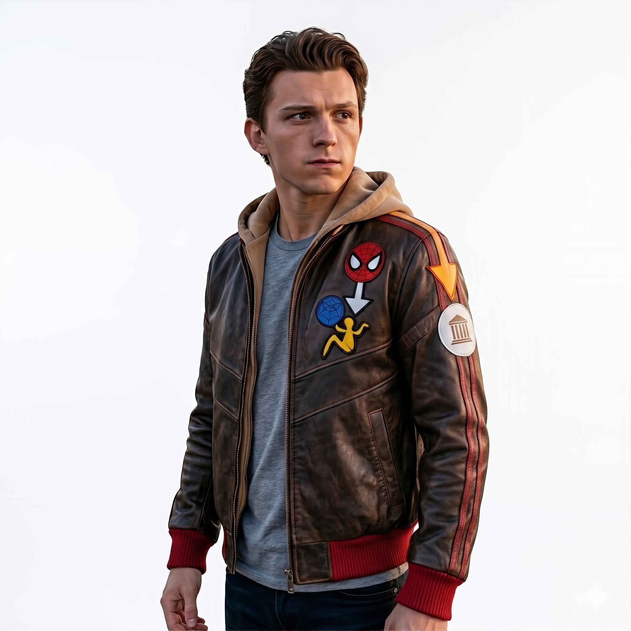 Spider-man Photographer Jacket – Marvel Rivals Inspired Leather
