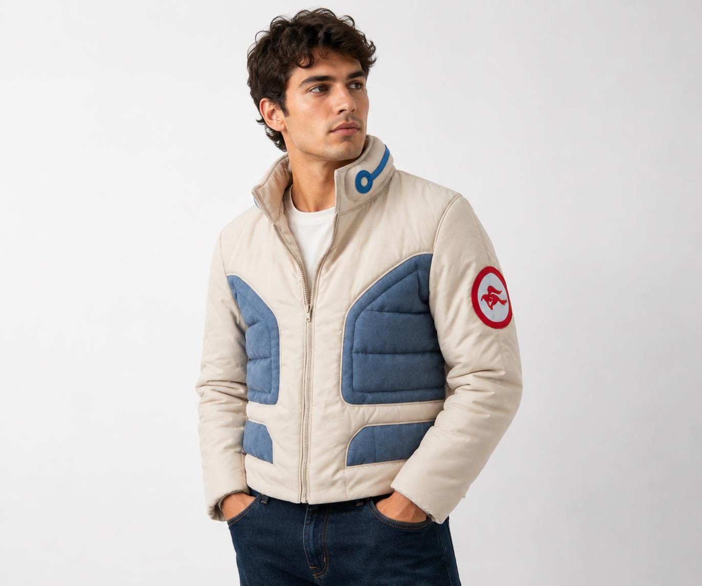 Fox McCloud Star Fox Leather Jacket for Men Video Game Cosplay Costume Outfit