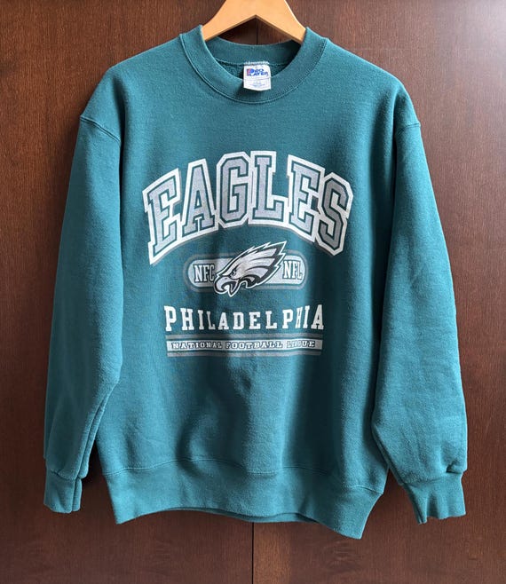 Vintage Philadelphia Eagles Crewneck Sweatshirt - 90s Pro Player