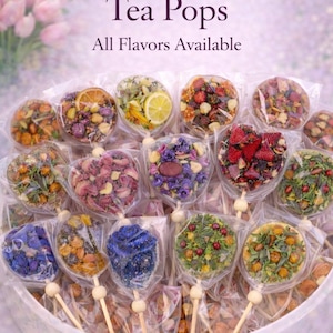 Sugar-Free Black Tea Lollipop: Cranberry Orange Gourmet Tea Candy image 3