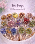 Handcrafted Herbal Tea Lollipops: Sugar-Free Isomalt with Dried Fruit & Flowers