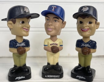 Lote pequeño de Post Cereal MLB 2002 Juego de Estrellas Liga Americana y Alex Rodríguez-3