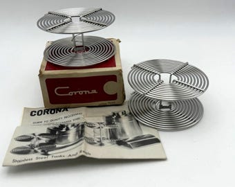 2 carretes de película vintage de acero inoxidable de 35 mm, 36 exposiciones, para cuarto oscuro, fabricados en Japón - Sin usar