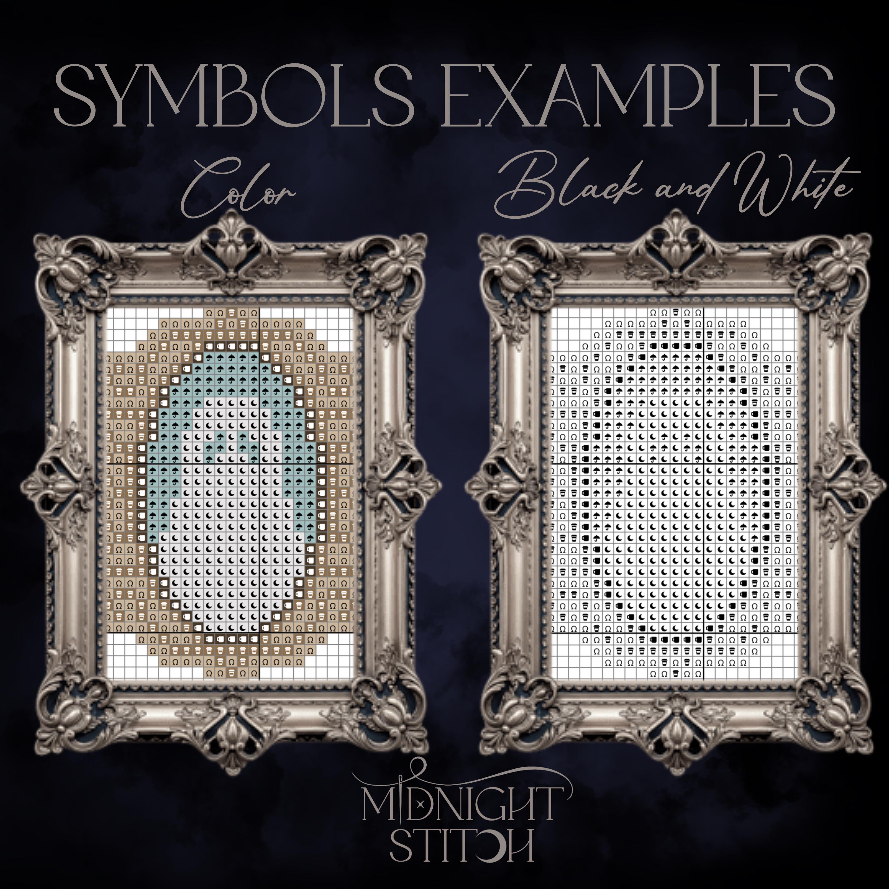 Witch's Oddities Cross Stitch PATTERN | Occult Curiosities | Dark ...