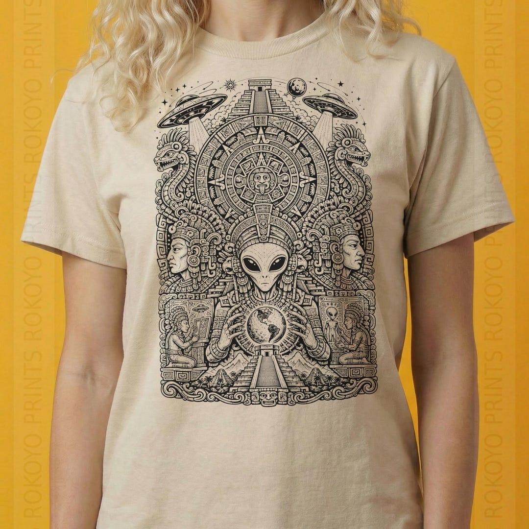 Ancient Alien Graphic Tee UFO Extraterrestrial Unisex Graphic Shirt - Etsy