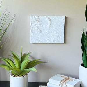 Wyoming Topographic Map - 3D Printed Wall Art
