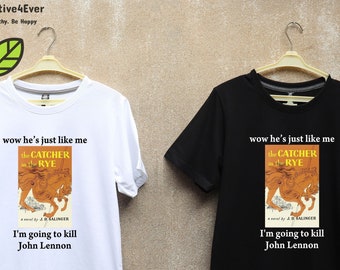 john lennon catcher in the rye shirt