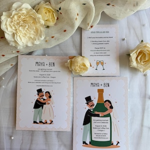 Coleção Happily Ever Aftertaste – Convite, RSVP e Save the Date – Semi Personalizado