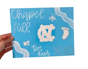 Custom Hand-Painted College Collage