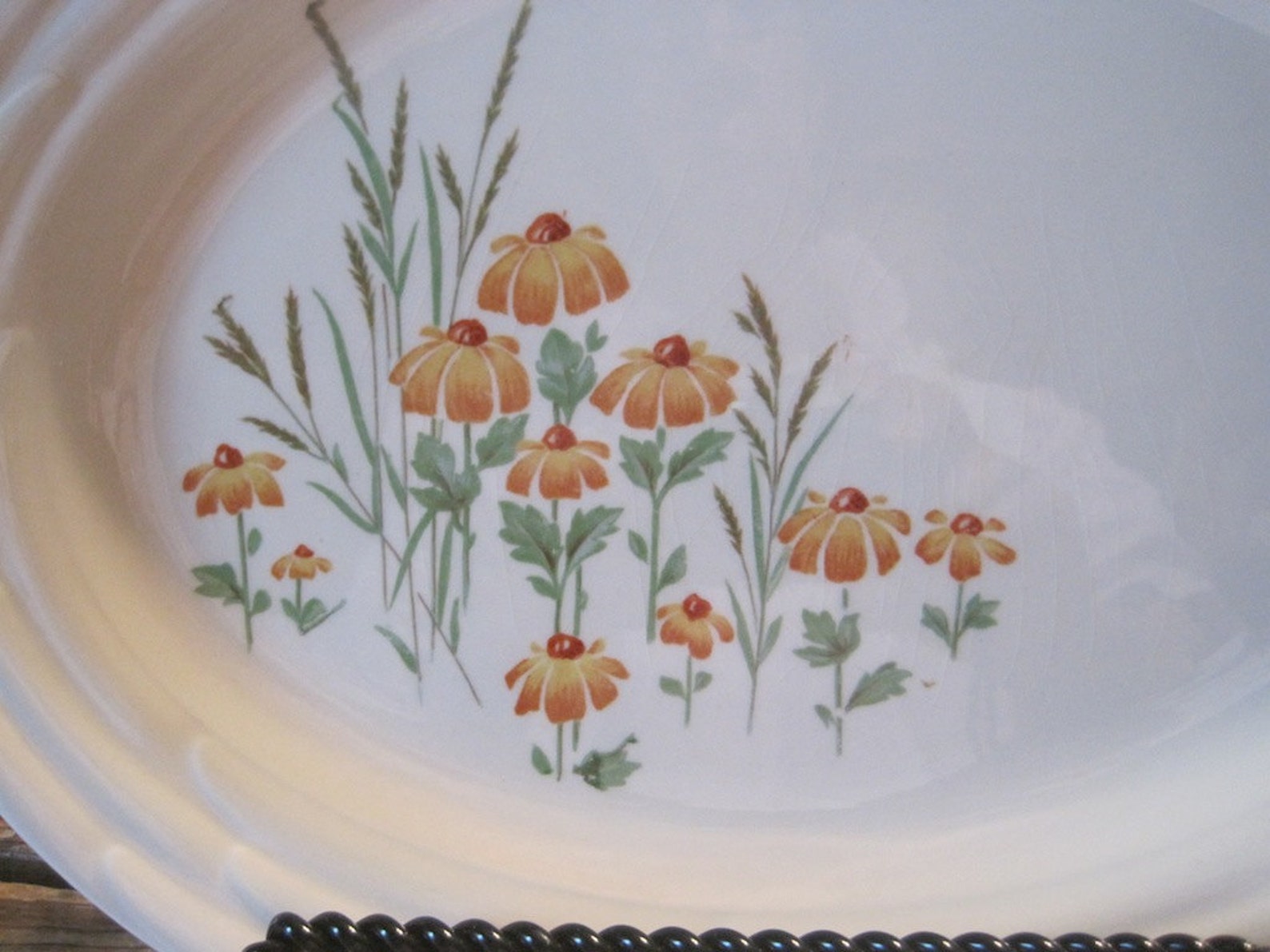 Oval Platter by Stetson China Co Susanne Pattern Etsy