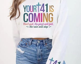 Your 41 is Coming with pocket, DTF Transfers, Ready to press DTF, Ready For Press Heat Transfers