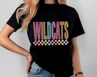 WildCats, School Spirit, School Mascot DTF Transfers, Ready to press DTF, Ready For Press Heat Transfers